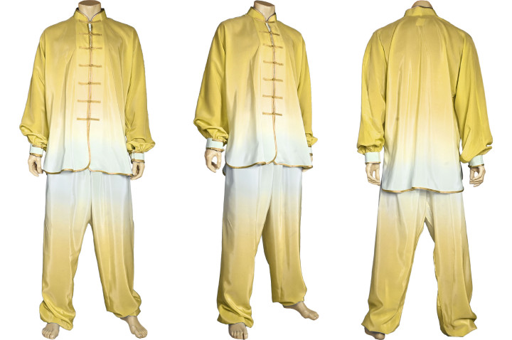 Tai Chi Uniform, Gradient Tones Bicolor