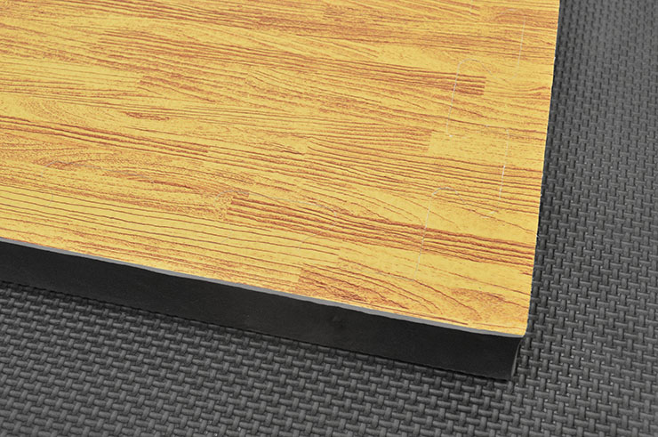 Tatami Puzzle 2,5 cm, Acabamento Madeira & Bege