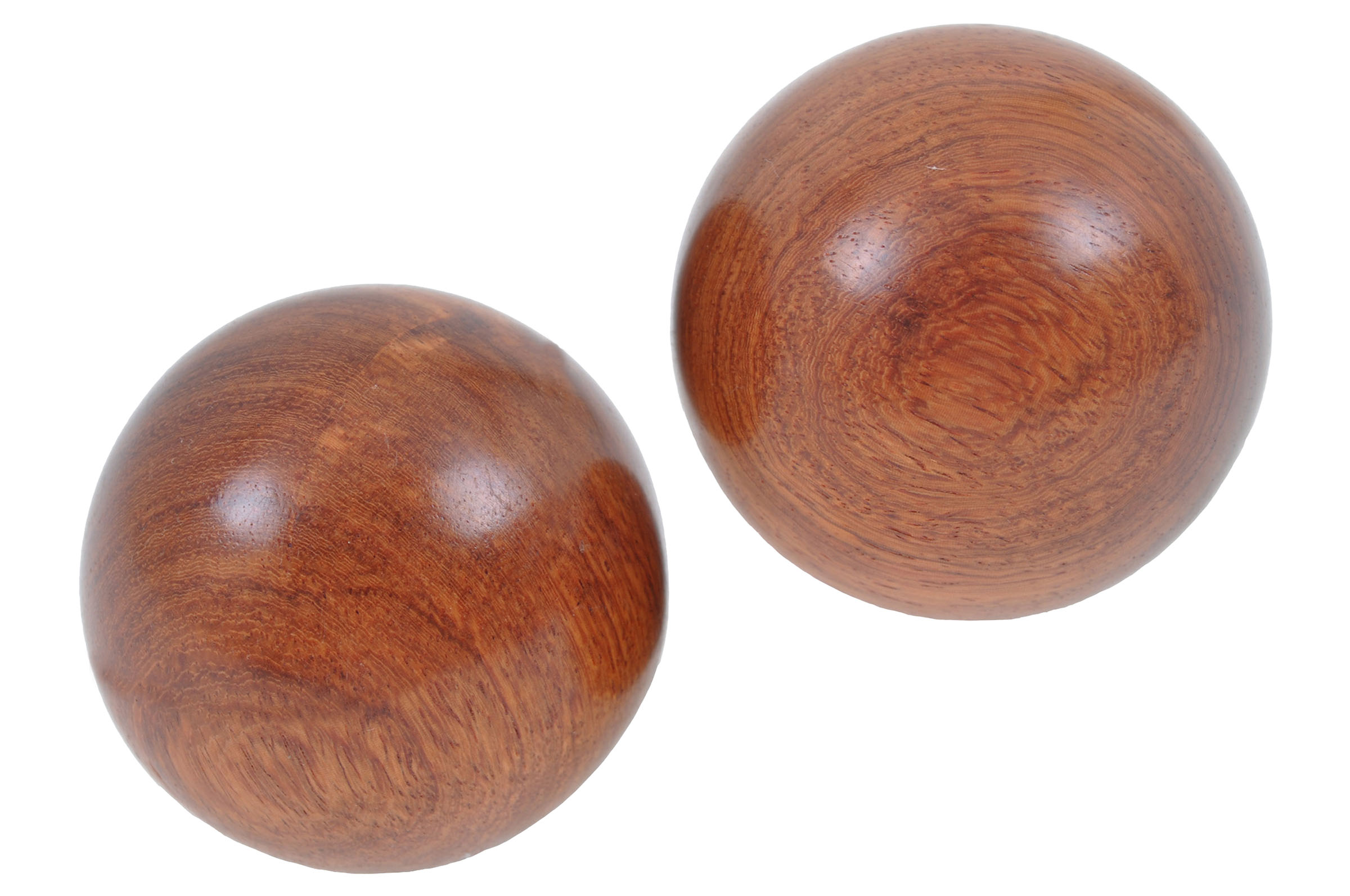 Pair of Qi Gong balls - Wood