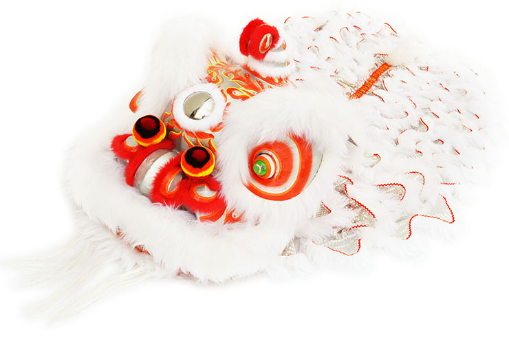 Costume Danse du Lion, Style du Sud - Haut de gamme, Bai Ying