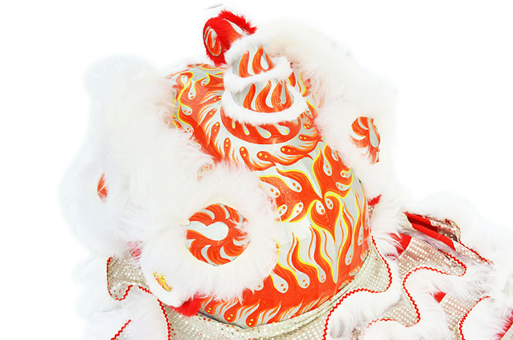 Costume Danse du Lion du Sud «Bai Ying» (Haut de Gamme)