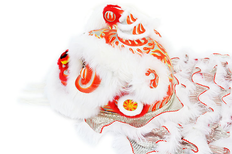 Costume Danse du Lion, Style du Sud - Haut de gamme, Bai Ying