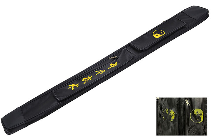 Funda en lienzo espeso 200 x 15/22 cm, logo defectuoso