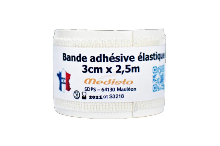 Lot de Bandes Adhésives Elastiques, Medisto