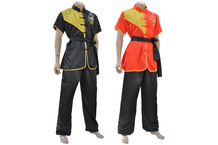 Tenue Chang Quan, Satin, Dragon