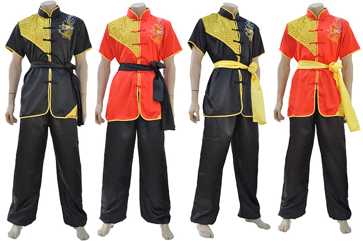 Tenue Chang Quan, Satin, Dragon