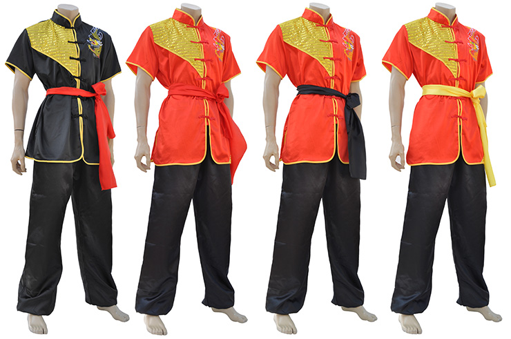 Chang Quan Uniform, Satin, Dragon