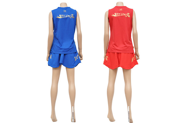 Vestido Sanda, Boxe Chinês Mulher «Dragon» , Wesing