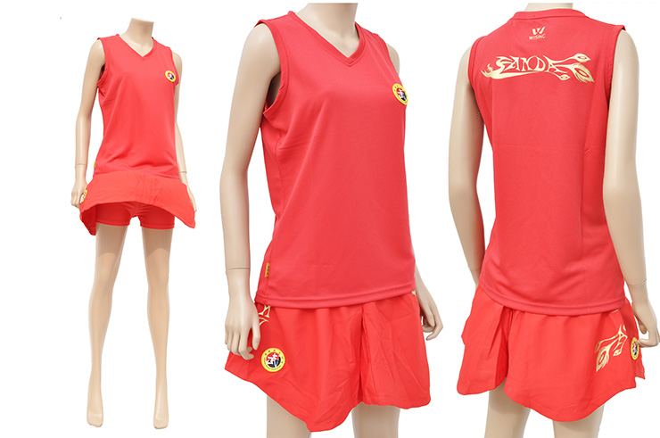 Sanda Uniform, Chinese Boxing, Woman, Wesing Dragon