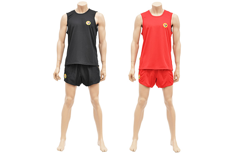 Tenue Sanda Boxe Chinoise Homme - Dragon dans le dos, Wesing