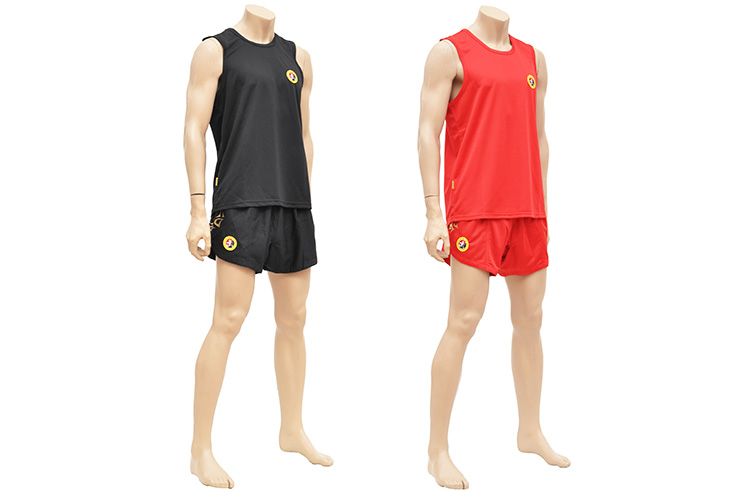 Tenue Sanda Boxe Chinoise Homme - Dragon dans le dos, Wesing