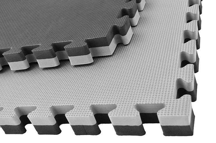 Puzzle Mat 4 cm, Black/Grey, T pattern (Multipurpose)