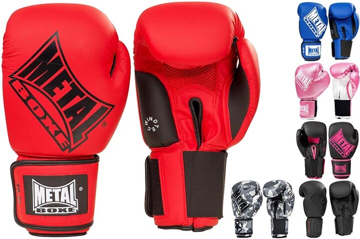 Luvas de Boxe Concorrência, Edição Clássico - MB221, Metal Boxe