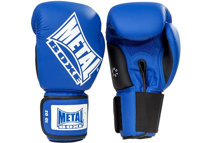 Gants de boxe compétition, Edition classique - MB221, Metal Boxe