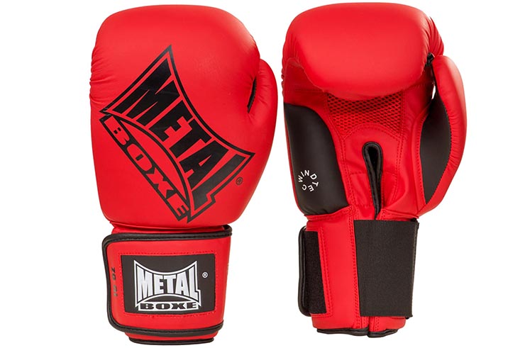 Competition boxing gloves, Classic edition - MB221, Metal Boxe