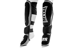 METAL BOXE Protège-Tibias + Pieds Mixte MB528 taille XL - BOXE