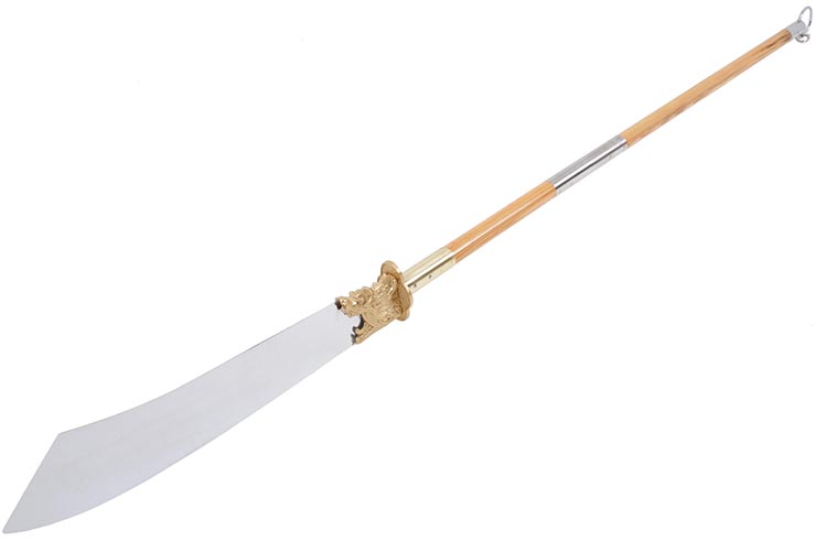 Dismantable Dragon Pu Dao Halberd, Wooden shaft - Flexible