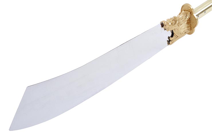 Dismantable Dragon Pu Dao Halberd, Wooden shaft - Flexible