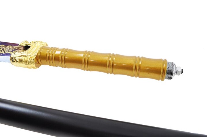 Naginata Haut de Gamme, Bleu & Or