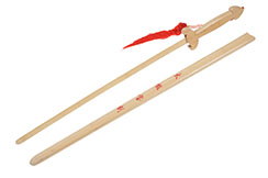 Espada con vaina, Iniciación - Madera Natural