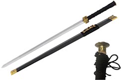 Épée Han QuanHei, Rigide (tressage défait)