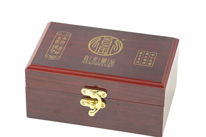 Par de bolas musicais de Qi Gong - Esmaltadas
