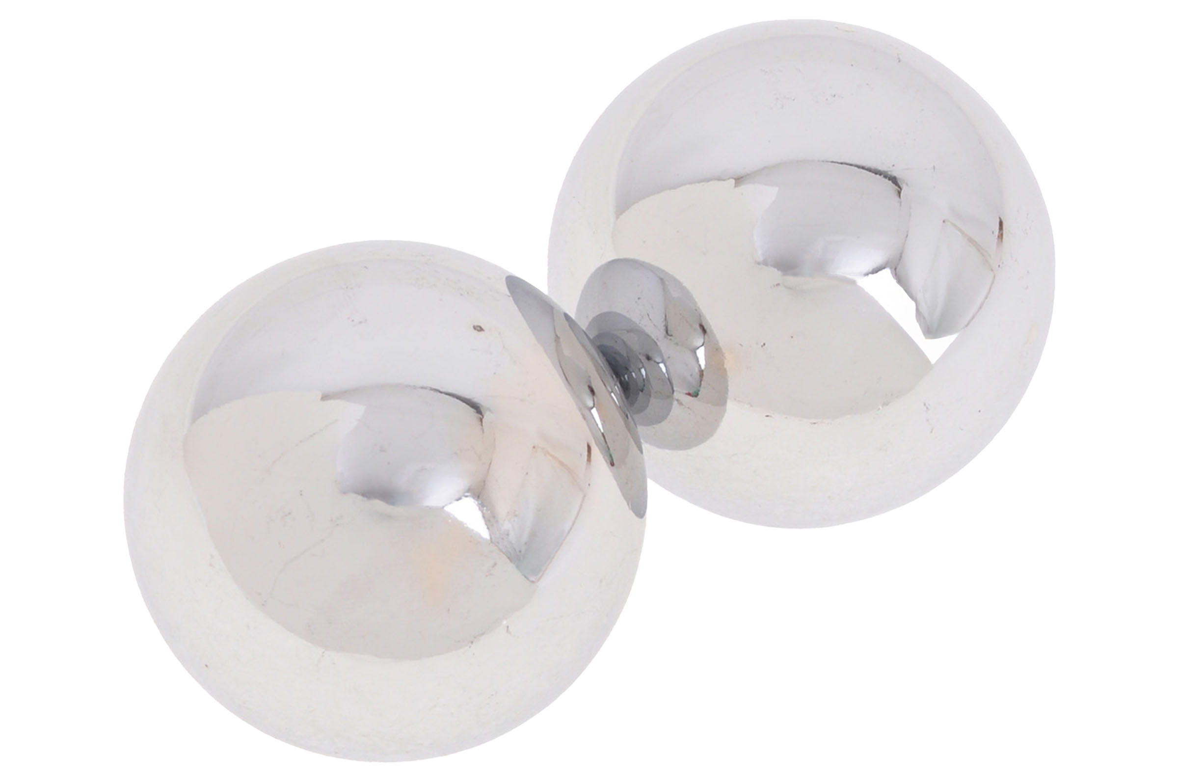Pair of Musical Qi Gong Balls - Stainless steel