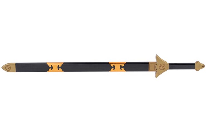 Espada de madeira e bainha, monobloco e leve - Modelo pequeno