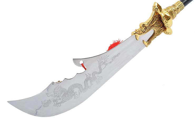 Hallebard HaoYue Dragon - Black/Gold, Stainless Steel