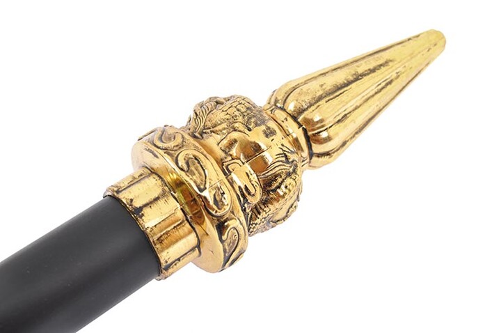 Alabarda, HaoYue Dragon - Negro/oro, acero inoxidable