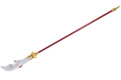 Halberd HaoYue Dragon - Gold/red, Stainless Steel