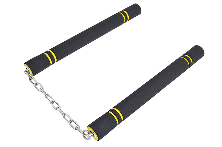 Nunchaku, Delgado y Ligero - Espuma y Cadena