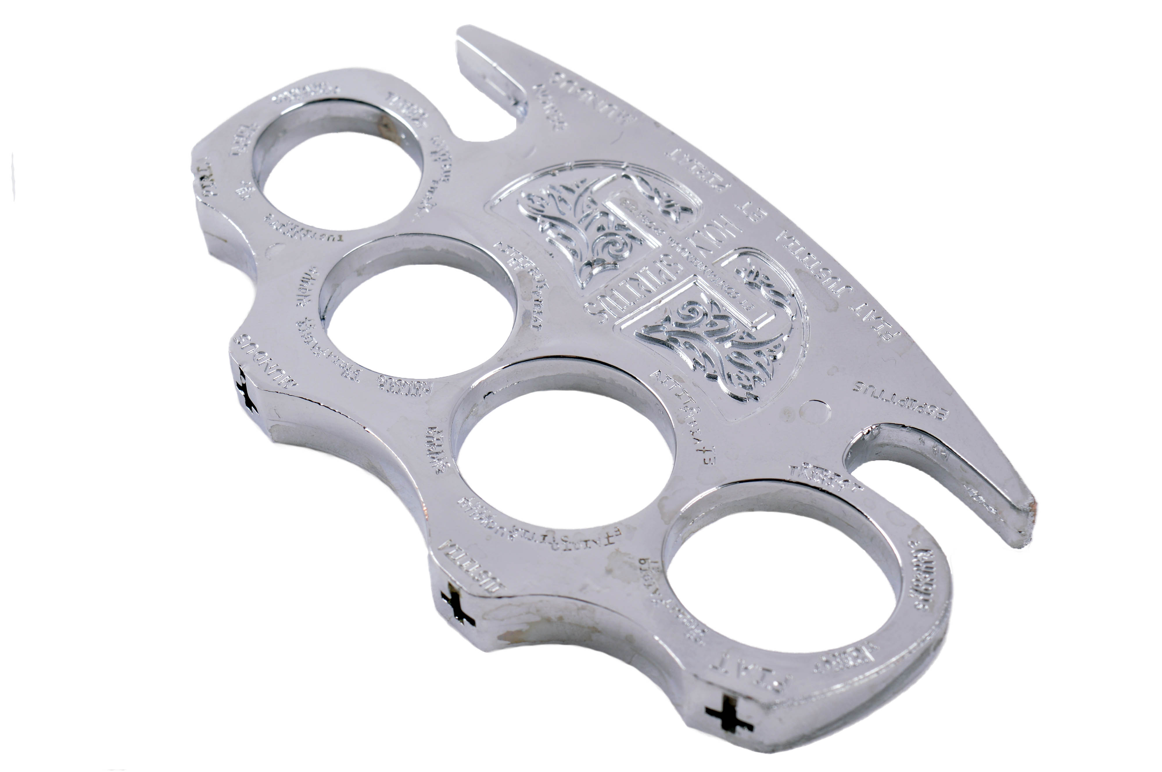 American Made Knuckles Polished Brass Knuckle Weight - Blade HQ