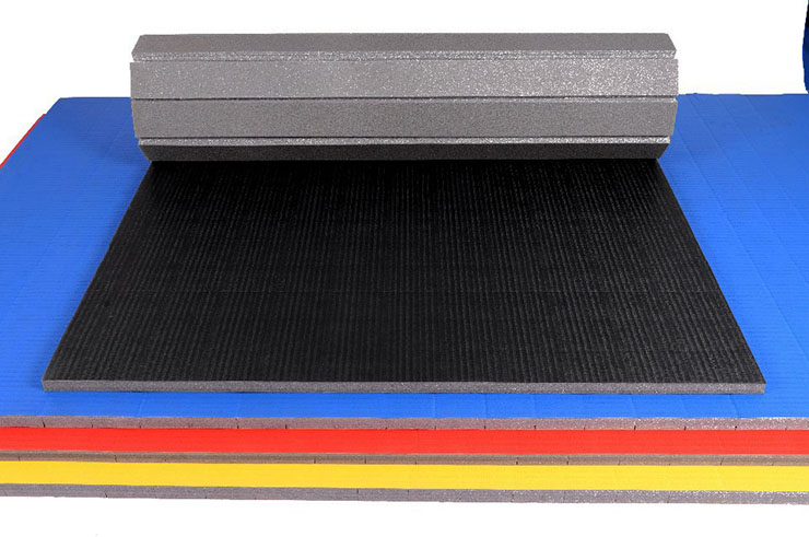 Tatami Enroulable - Revêtement PVC, motif Paille de Riz