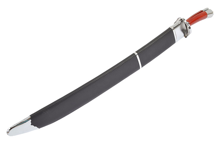 Modern Double Broadsword with scabbard - Flexible