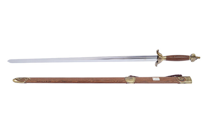 Espada Tai Ji, Tai Chi «Qing Feng», sección Diamante, semiflexible.