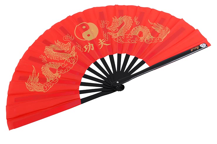 Abanico Tai Chi (Tai Ji Shan) - Doble Dragon