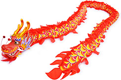 Dragon Costume, Red & Gold, 9 persons