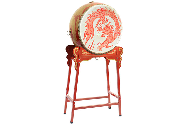 Traditional Drum, Vertical with Stand - Big