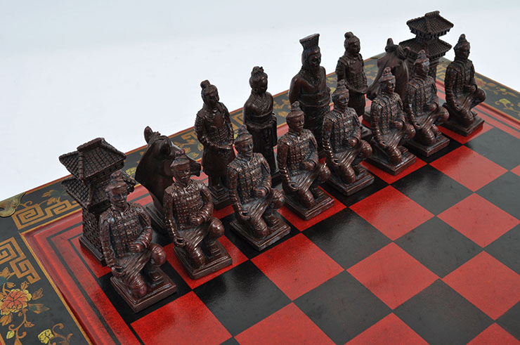 Jeu d'échecs, Design Chinois