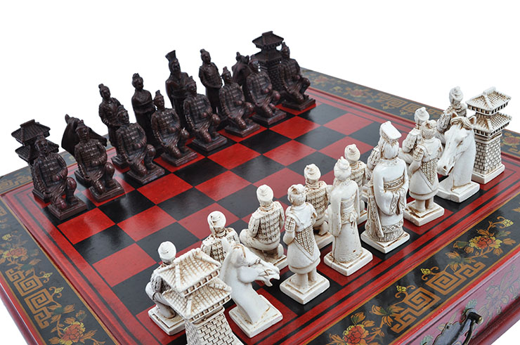 Jeu d'échecs, Design Chinois