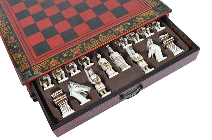 Juego de ajedrez, diseño chino