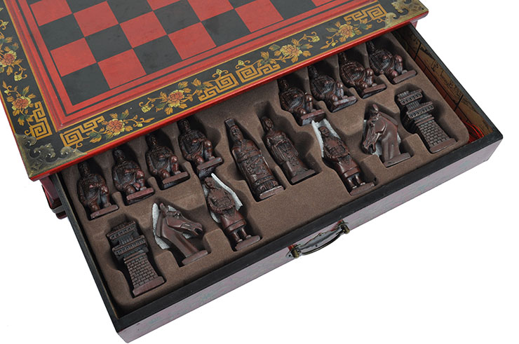 Juego de ajedrez, diseño chino