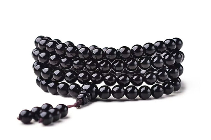 Pulseira Budista, Quatro Torres - Pierre 8 mm
