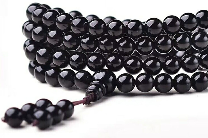Pulseira Budista, Quatro Torres - Pierre 8 mm