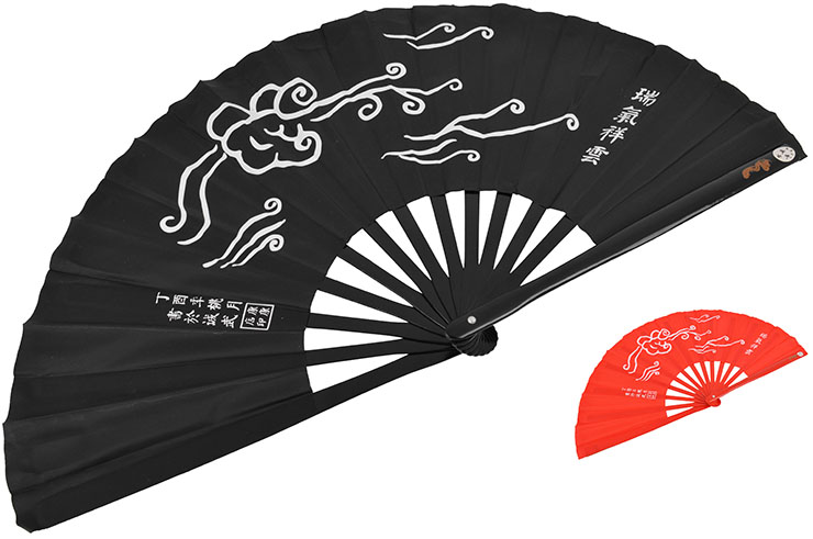 Ventilador Tai Chi (Tai Ji Shan) - Nuvens