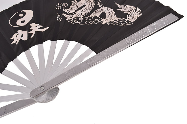 Ventilador Tai Chi, alumínio (Topo de gama) - Duplo Dragão