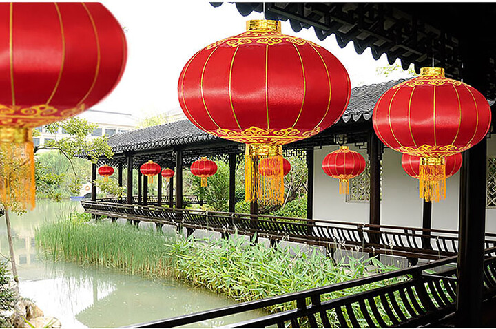 Lanterne Chinoise, Satin - Design Neutre