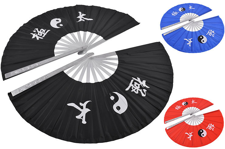 Tai Chi Fan, Aluminium (High Range) - Yin Yang