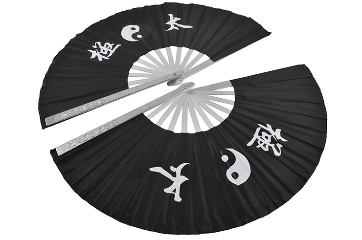 Tai Chi Fan, Aluminium (High Range) - Yin Yang